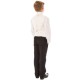 Boys Black & Ivory Deluxe Swirl 6 Piece Slim Fit Suit