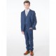 Milano Mayfair Boys Blue 5 Piece Slim Fit Suit