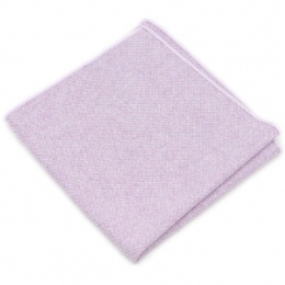 Boys Pastel Lilac Cotton Pocket Square Handkerchief