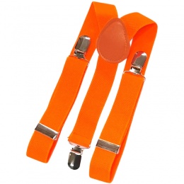 Baby / Toddler Neon Orange Y-Back Adjustable Braces