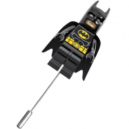 Batman Superhero Minifigure Buttonhole Lapel Pin