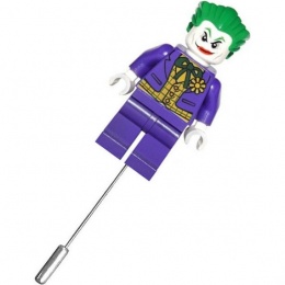 Joker Superhero Minifigure Buttonhole Lapel Pin