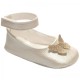 Baby Girls Ivory Butterfly Ballet Style Shoes