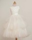 Girls Porcelain Daisy Tiered Dress - Alice by Busy B's Bridals