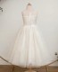 Girls Porcelain Sparkle Spot Tulle Dress - Alisha by Busy B's Bridals