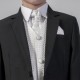 Boys Black & Ivory 6 Piece Slim Fit Suit