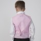 Boys Black & Pink 6 Piece Slim Fit Suit