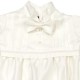 Baby Boys Ivory Braid Tuxedo Style Christening Romper & Hat