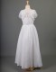 White Chiffon Communion Dress & Lace Jacket - Cornelia by Millie Grace