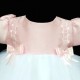 Baby Girls Pink Double Bow Tulle Dress