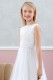 Emmerling White Soft Tulle Communion Dress - Style Filippa