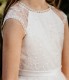 Emmerling White Sparkle Tulle Communion Dress - Style Gesina