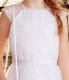 Emmerling White Sparkle Communion Dress & Bolero - Style Gesina & Sandy
