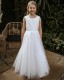 Emmerling White Communion Dress - Style Gledys