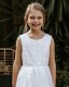 Emmerling White Communion Dress - Style Gledys