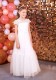 Emmerling White Lace & Tulle Communion Dress - Style Halka