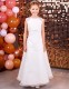 Emmerling White Organza Communion Dress - Style Hedda