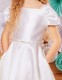 Emmerling White Mikado Communion Dress - Style Hermine