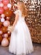 Emmerling White Lace Satin & Tulle Communion Dress - Style Henni