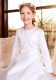 Emmerling White Sparkle Communion Dress & Bolero - Style Hiltrud & Sandy