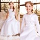 Emmerling White Communion Dress & Bolero - Style Holda & Sandy