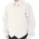 Boys Deluxe Ivory Swirl 3 Piece Waistcoat, Cravat & Handkerchief