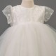 Baby Girls Porcelain Daisy Tulle Dress - Julia by Millie Grace