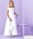 Meghan White Communion Dress, Bag, Gloves & Veil - Peridot