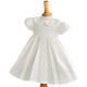 Twins Ivory Christening Dress & Romper - Elizabeth & George by Millie Grace