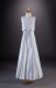 White Guipure Lace & Satin Communion Dress - Candice by Millie Grace