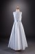 White A Line Satin Communion Dress - Coco by Millie Grace