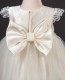 Girls Lace & Tulle Christening Dress - Minnie by Millie Grace