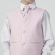 Boys Navy & Pink 6 Piece Slim Fit Suit
