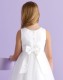 White Beaded Tutu Holy Communion Dress - Lilly P134 by Peridot