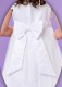 White Embroidered Holy Communion Dress - Kitty P158 by Peridot