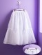 White Long Communion Petticoat - Gemma P160L by Peridot