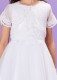 White Embroidered Communion Dress & Bolero - Lara & Anna by Peridot