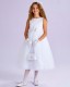 White Guipure Lace Tutu Communion Dress - June P196 by Peridot