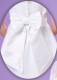 White Guipure Holy Communion Dress - Jennifer P208 by Peridot