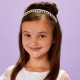 Girls Crystal & Diamante Headband - Julia P221 by Peridot