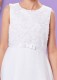 White Layered Holy Communion Dress - Imogen P230 by Peridot