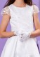 White Holy Communion Pocket Dress - Lorna P237 by Peridot