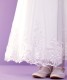 White Diamante Lace Holy Communion Dress - Harper P269 by Peridot