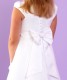 White Diamante Lace Holy Communion Dress - Harper P269 by Peridot