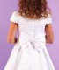 White A-Line Holy Communion Pocket Dress - Lucia P294 by Peridot