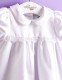 Baby Girls White Lace Trim Dress with Headband - Kaitlyn PC1 by Peridot