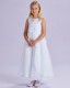 White Organza Communion Dress & Short Bolero - Rosemary & Aimee by Peridot