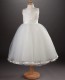 Girls Brocade & Tulle Porcelain Dress - Saffron by Busy B's Bridals