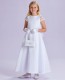 Theresa White Communion Dress, Bag, Gloves & Veil - Peridot