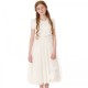 Girls Ivory Diamante & Pearl Dress, Dolly Bag & Bolero